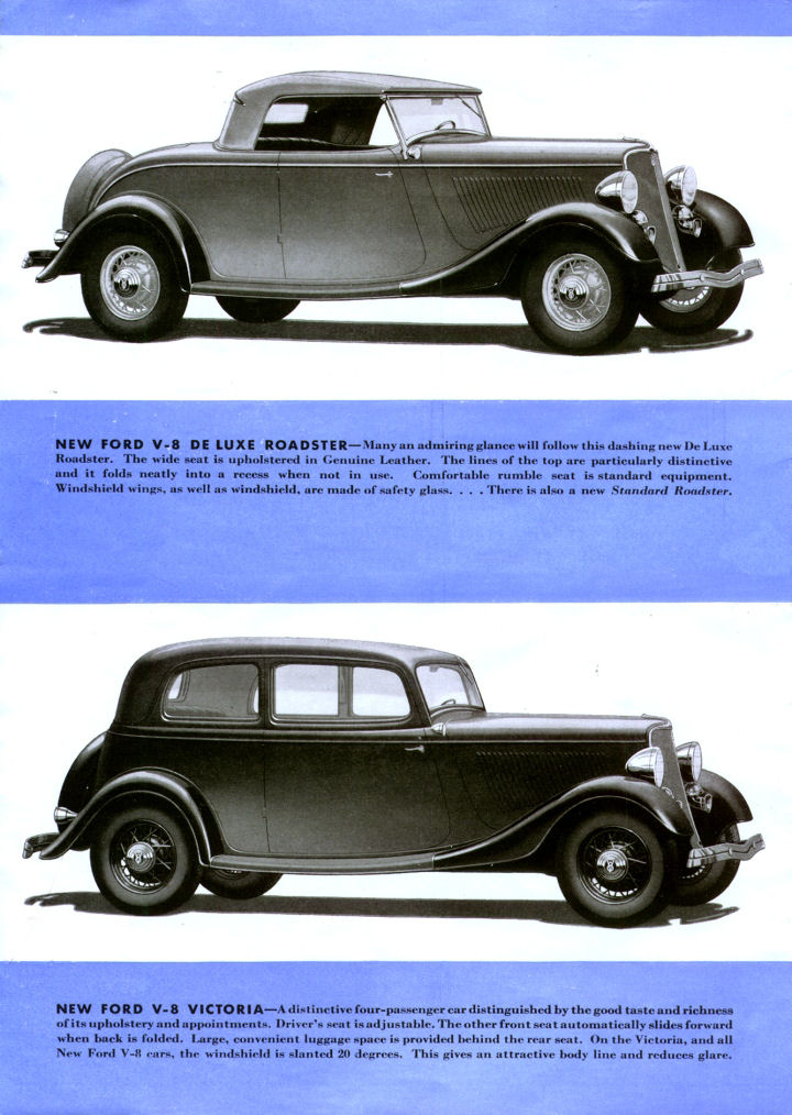 1933 Ford V-8 Foldout Page 1